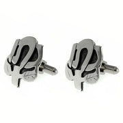 Silver Tree of Life Name Cufflinks