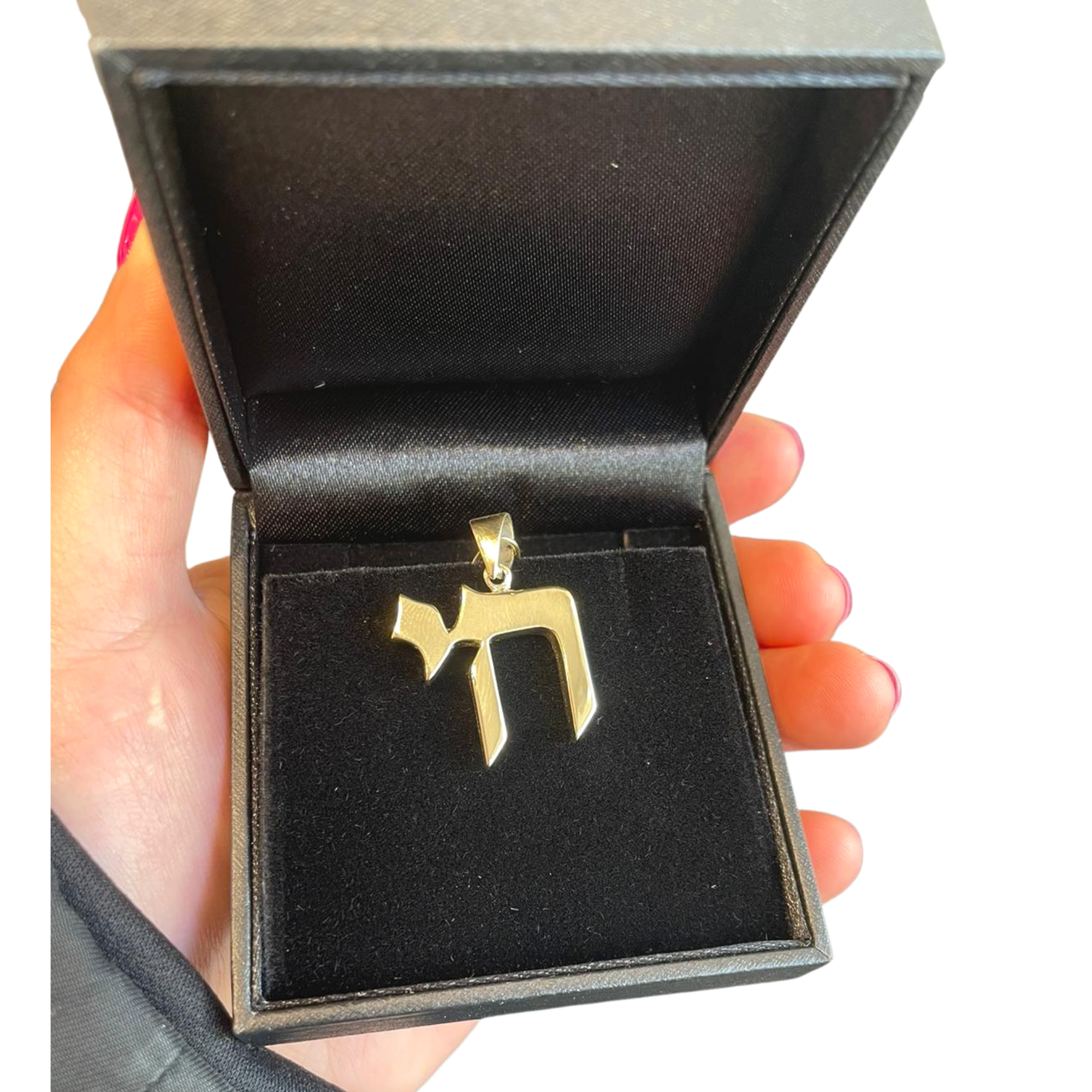 Chai Pendant - 14k Gold Heavy Weight