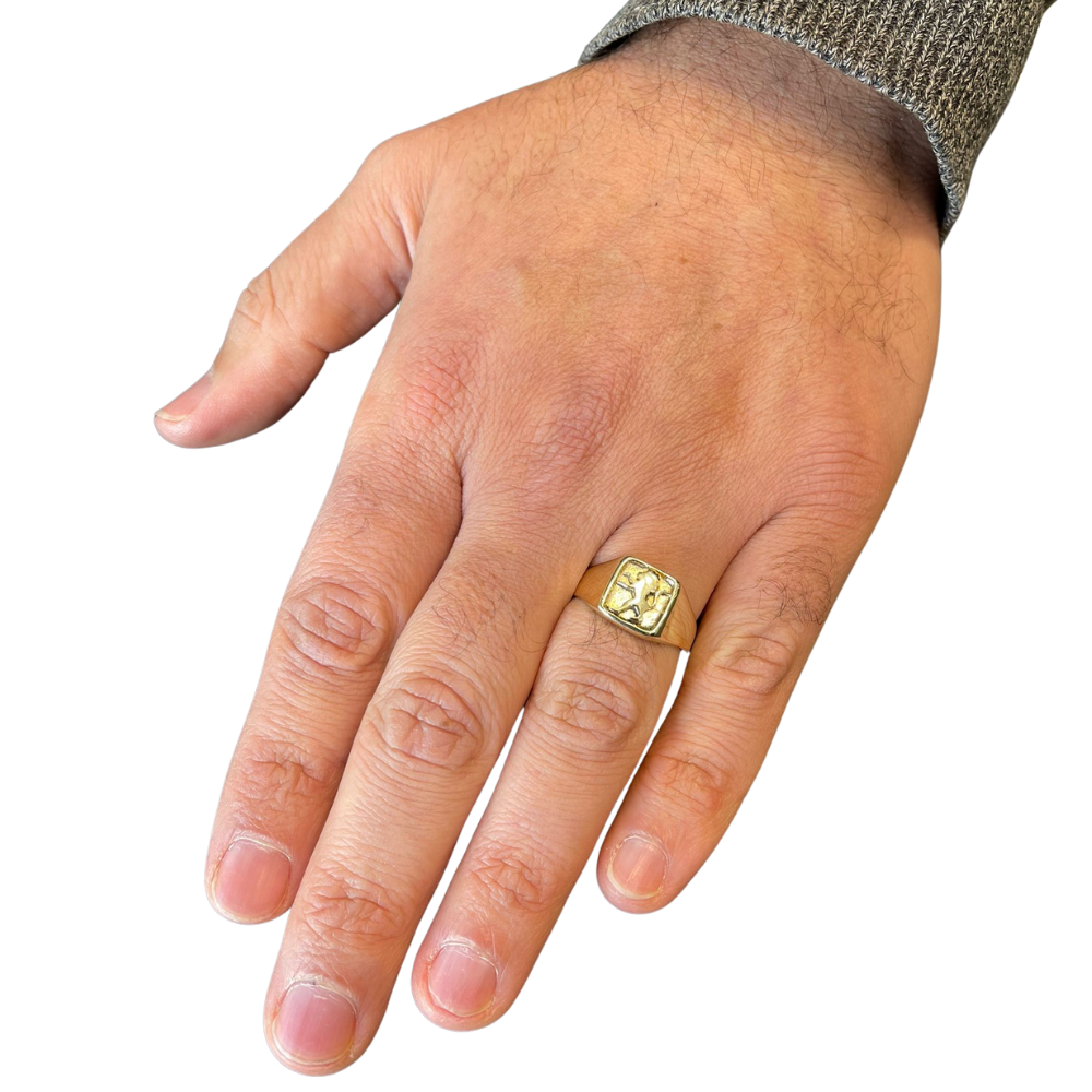 14k Gold Lion of Judah Signet Ring