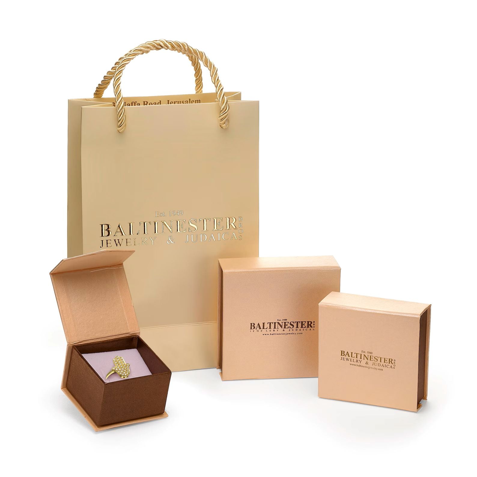 Map of Israel 14k Gold Name Pendant