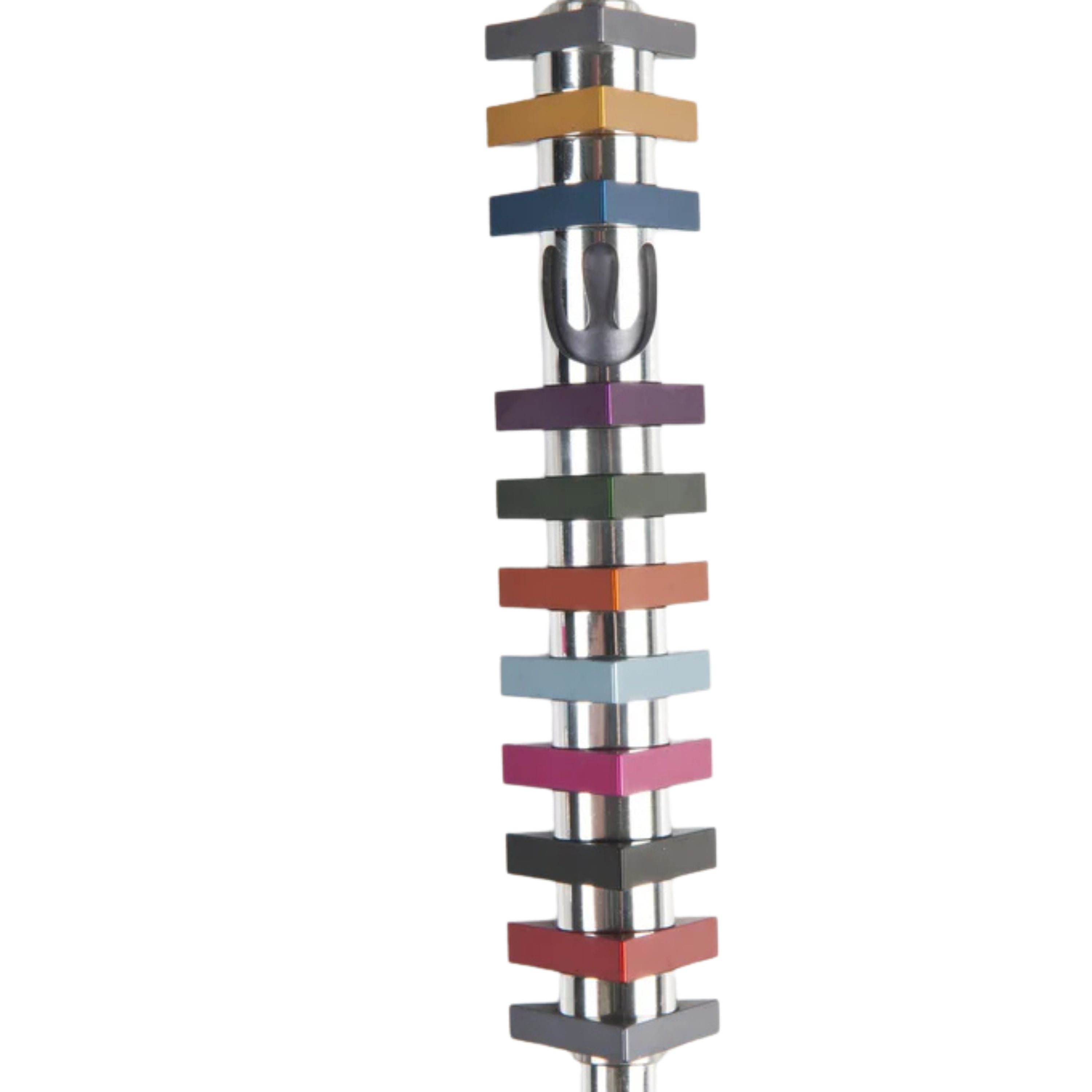 Triangle Stripes Mezuzah (Medium)