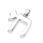 Chai Pendant - Modern Design in 14k Gold
