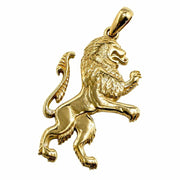 14K Gold Lion of Judah Pendant Jewish Heritage & Biblical Charm