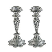 Sterling Silver Small Filigree Candle Holders