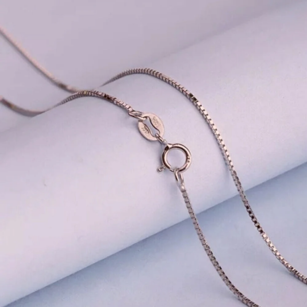 925 Sterling Silver Box Chain 1.2mm 16-24''