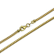 Franco Gold Chain in 14k Yellow Gold 2mm 16-28"