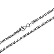 Franco Gold Chain in 14k White Gold 2mm 16-28"