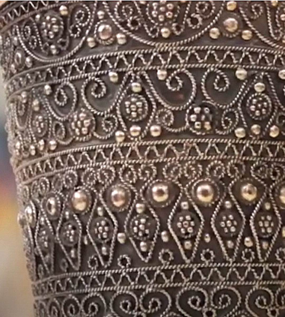 Full Filigree Sterling Silver Small Kiddush Cup