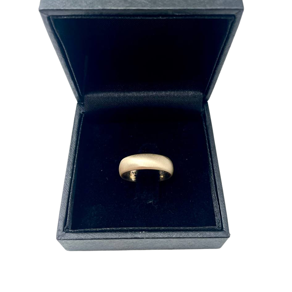 Wedding Ring 14K Gold Comfort Fit