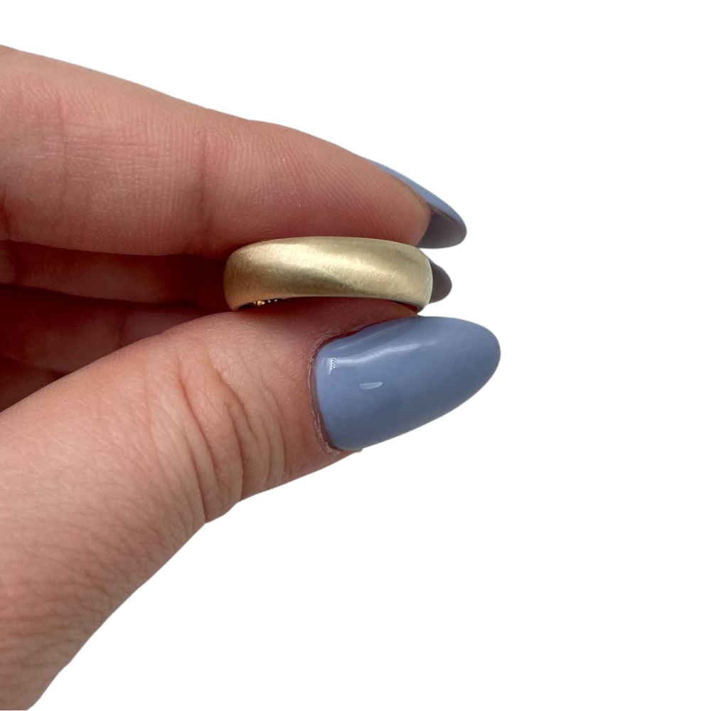 Wedding Ring 14K Gold Comfort Fit
