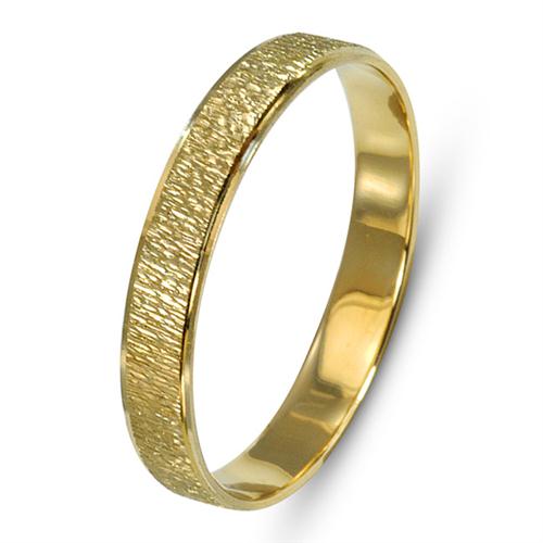14k Gold Vertical Florentine Wedding Band