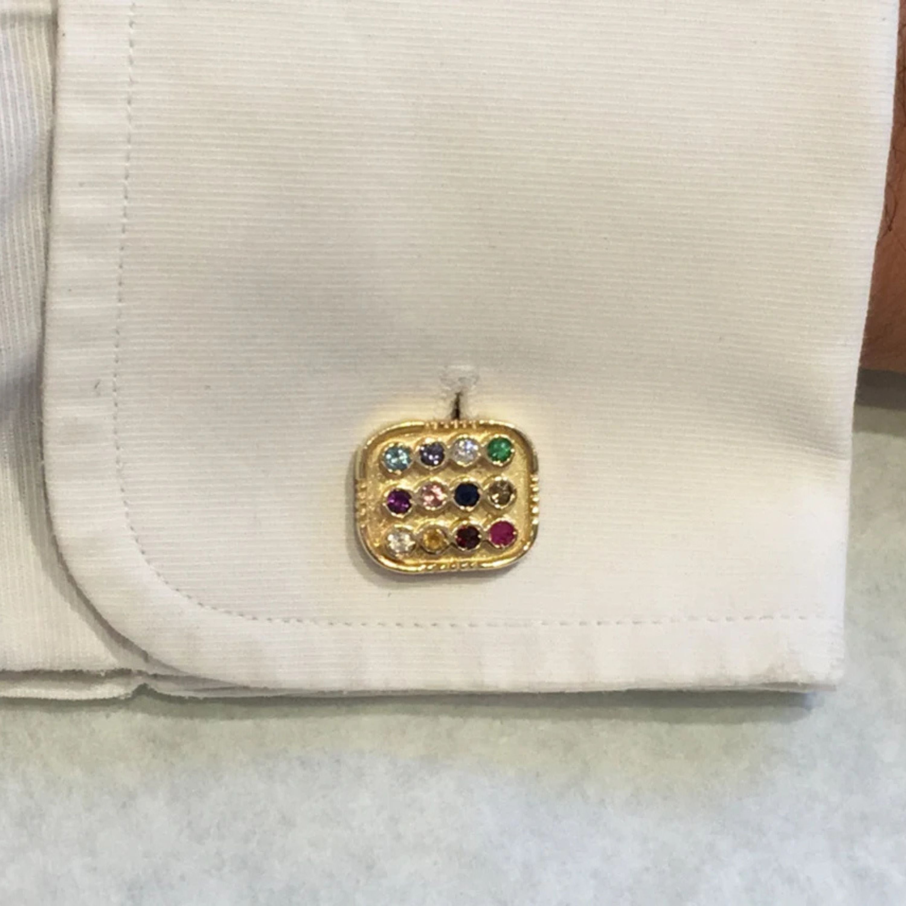 Hoshen Cufflinks in 14k Gold