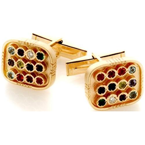 Hoshen Cufflinks in 14k Gold