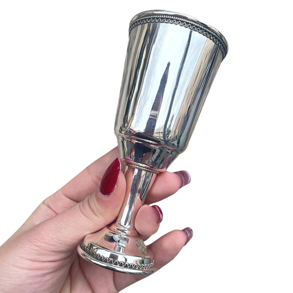Kiddush Cup - Neftali Classic Silver