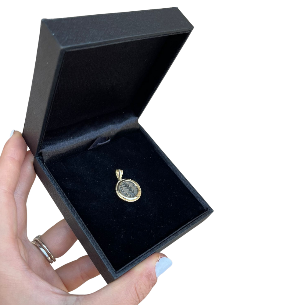 14K Gold Pruta Coin (Roman Procurators Coin) Pendant