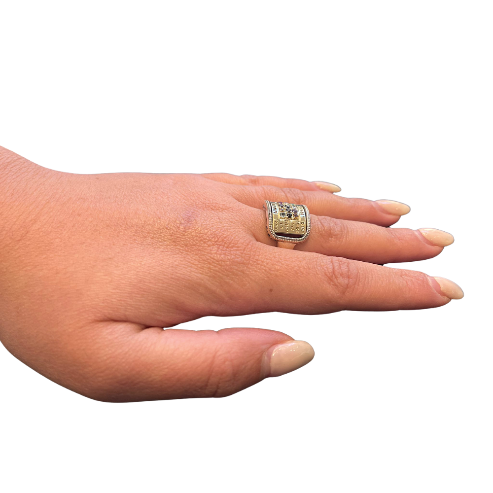 12 Tribes Hoshen Ring in Silver and Gold