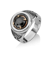 14K Gold and Silver Swarovski 72 Names of God Kabbalah Ring