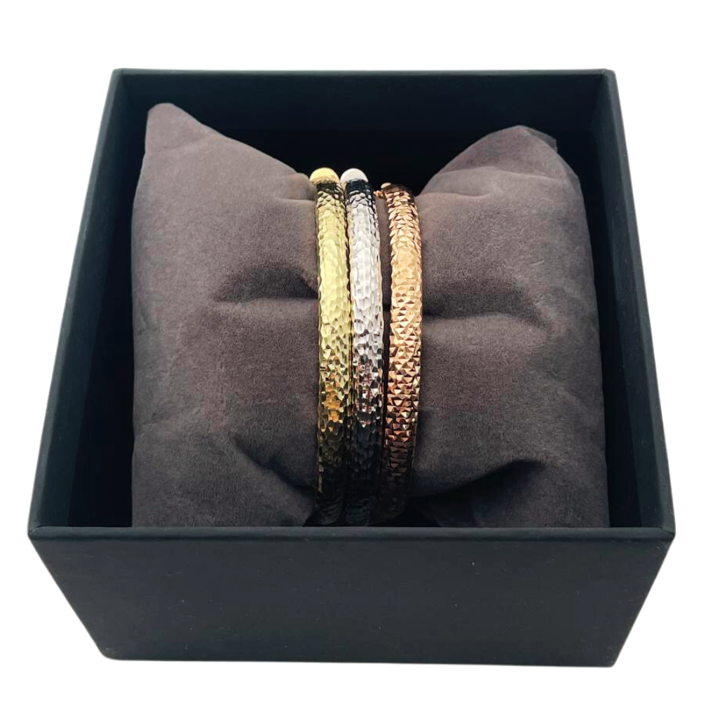 Modern Bangle Openable Bracelet in 14K Gold