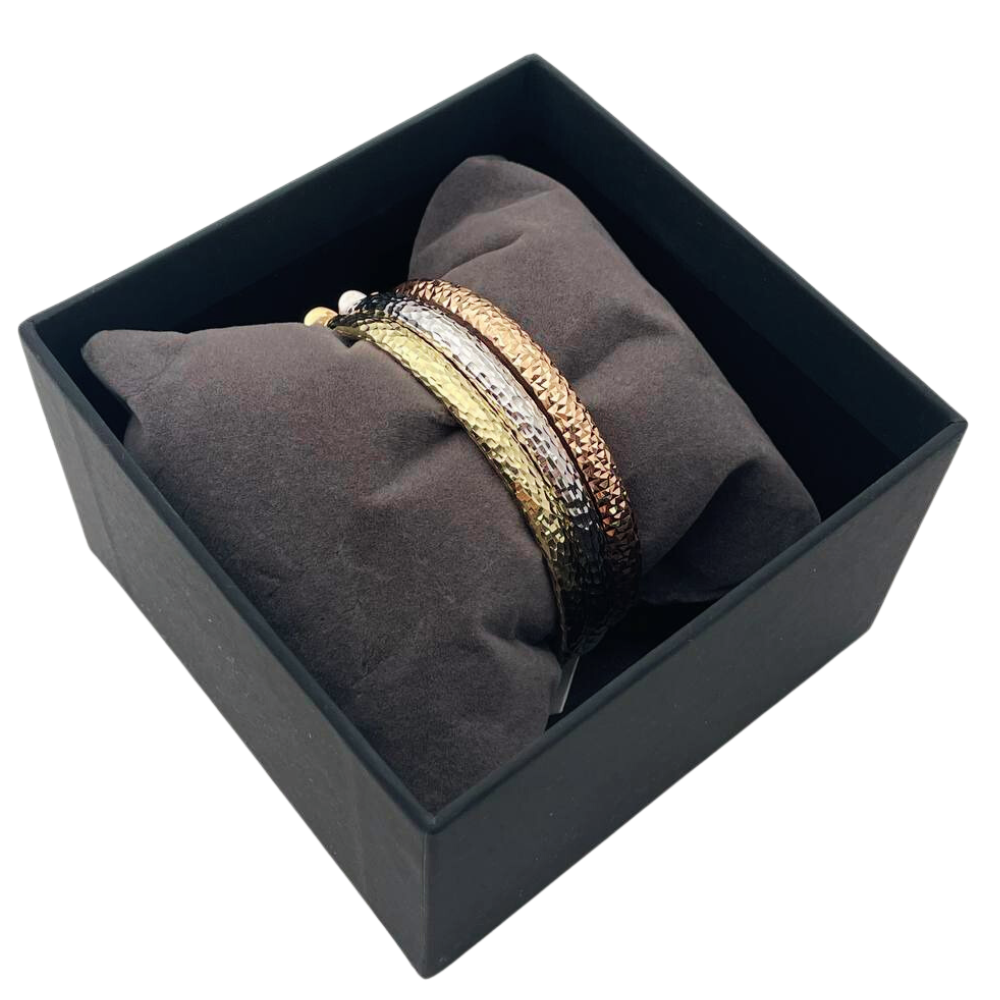 Modern Bangle Openable Bracelet in 14K Gold