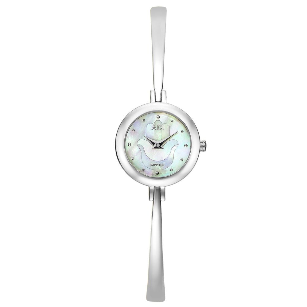 Women's Hamsa Stainless Steel Watch in Silver or Gold Tone
