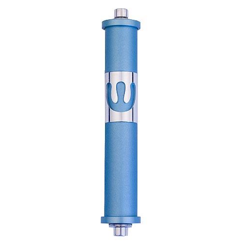 Modern Shin Scroll Mezuzah (Medium)