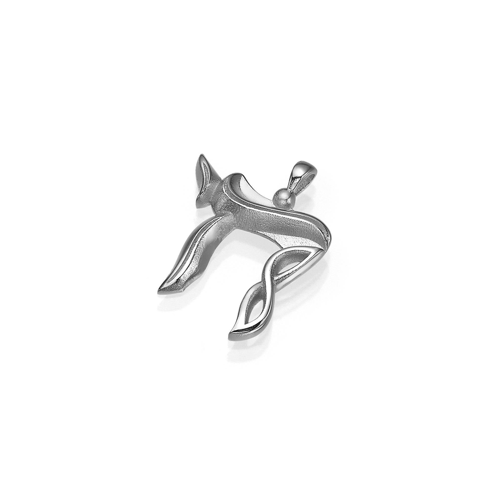 Designer Chai Pendant in 14K Gold