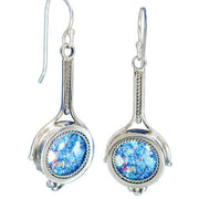 Roman Glass Drop Earrings