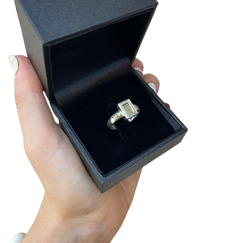 Kabbalah Woman of Valour Ring in 14K Gold and Silver