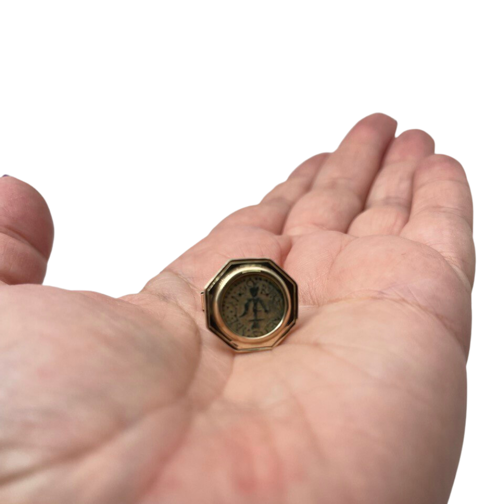 14k Gold Maccabean Coin Cufflinks
