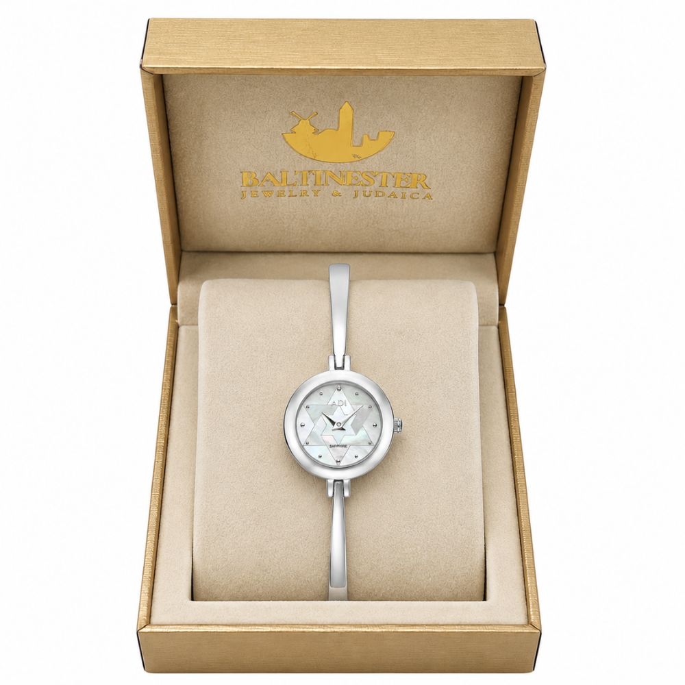 Star of David Women's Watch Stainless Steel Silver or Gold