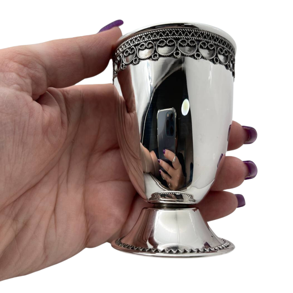 Kiddush Cup - Barak Small Sterling Silver
