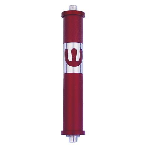 Modern Shin Scroll Mezuzah (Medium)