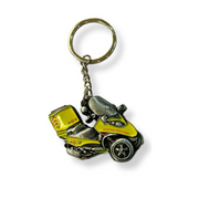 MDA Israel Metal Keychain