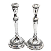 Traditional Sterling Silver Candlesticks
