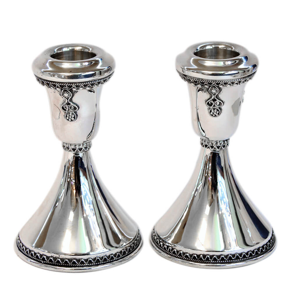 Silver Candlesticks - Mini Sterling