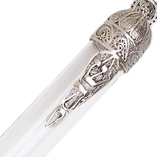 Sterling Silver Rounded Mezuzah