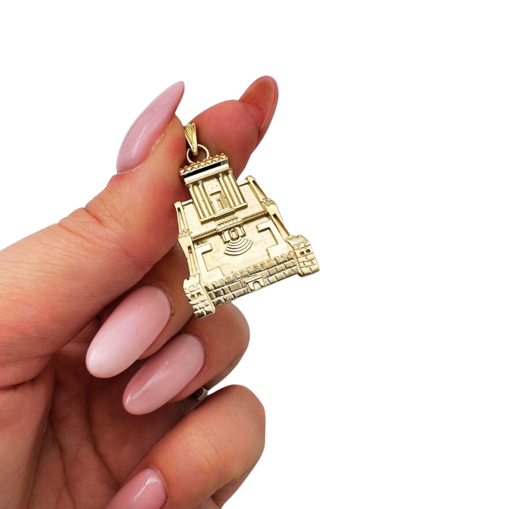 Holy Temple Necklace in 14K Gold