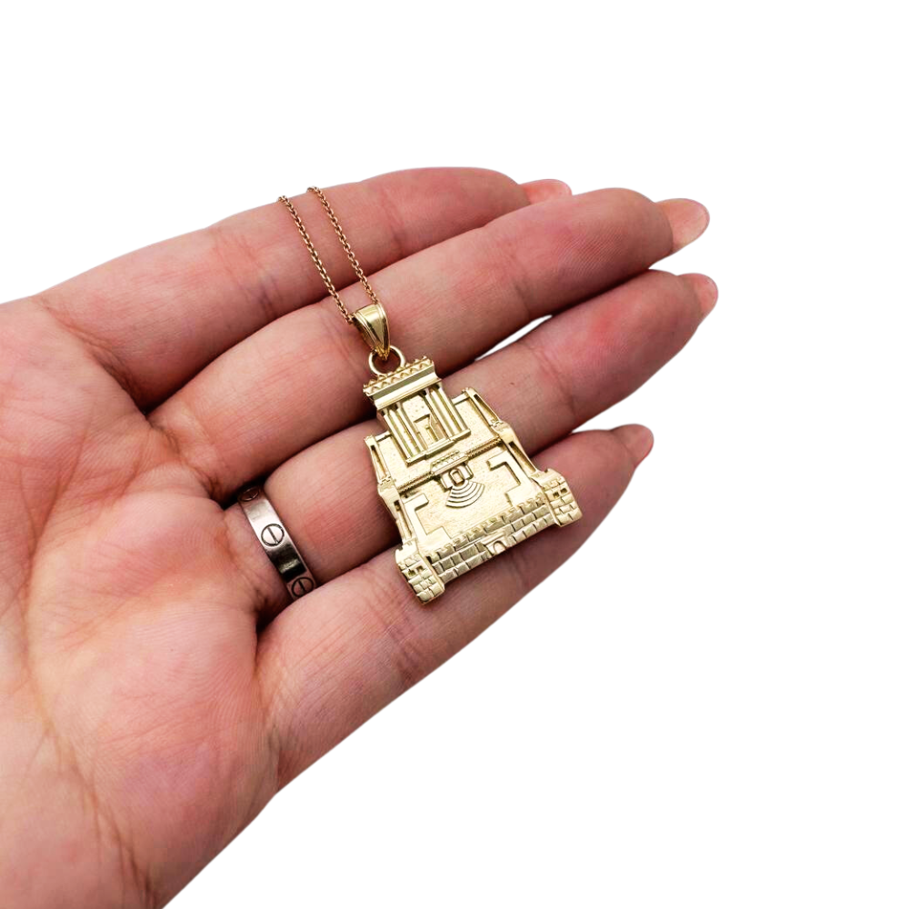 Holy Temple Necklace in 14K Gold