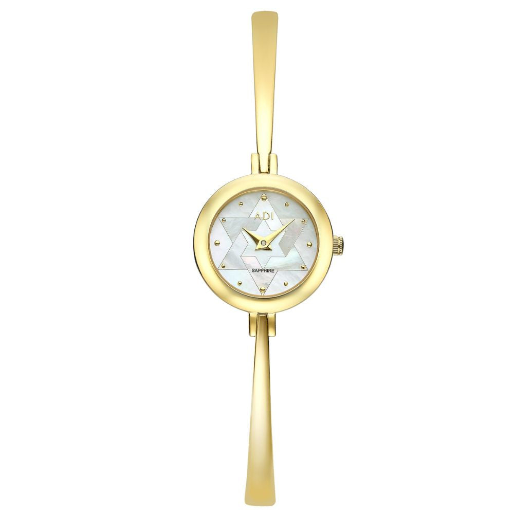 Star of David Women's Watch Stainless Steel Silver or Gold