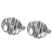 Sterling Silver Jerusalem Cufflinks