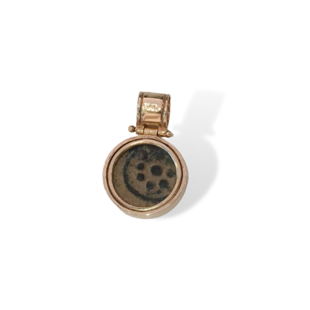14k Gold Maccabean Coin Pendant