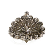 Mini Silver Filigree Menorah