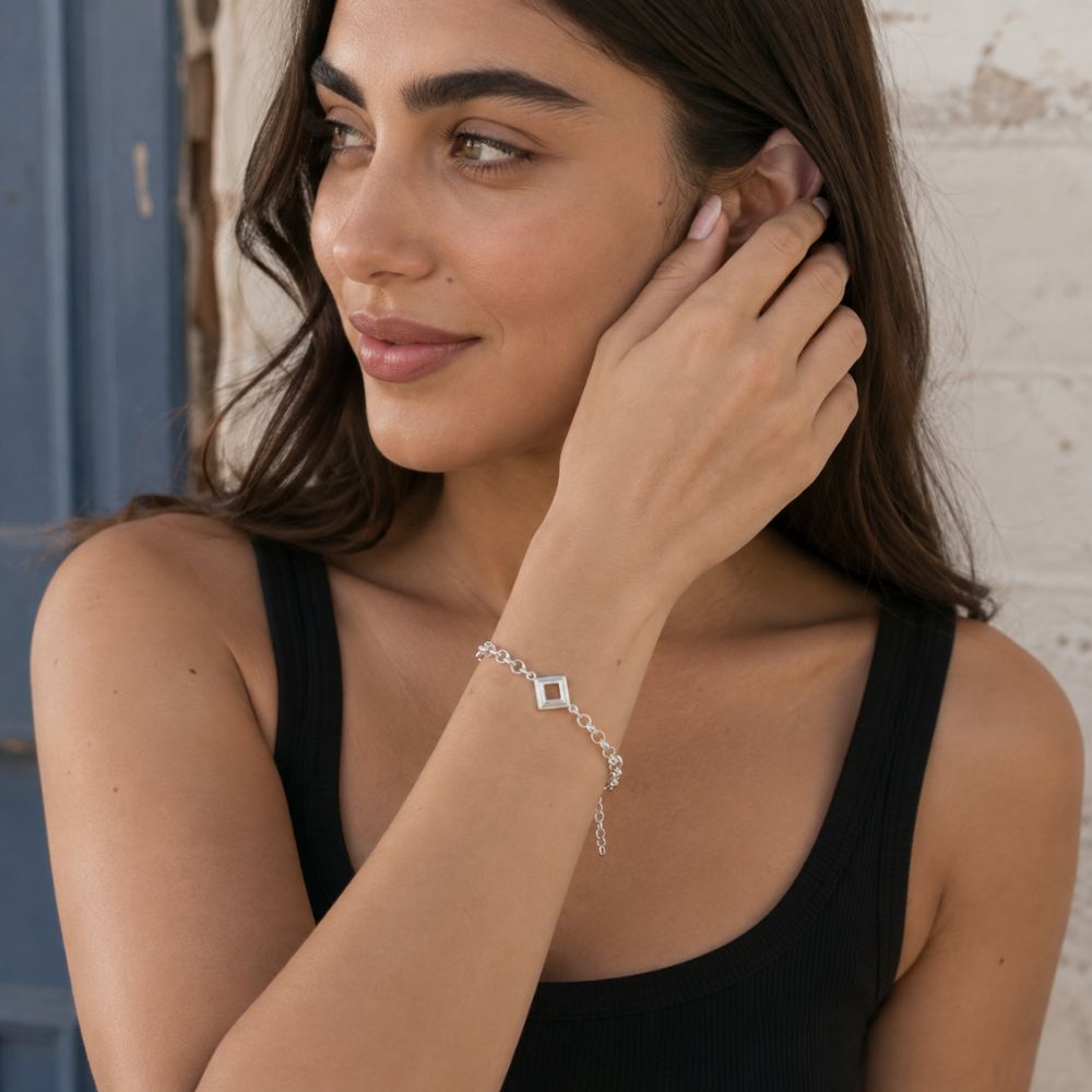Sterling Silver Nano Bible Bracelet Hebrew Bible Pendant
