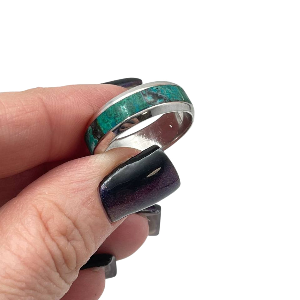 Eilat Stone Ring in 14K Gold
