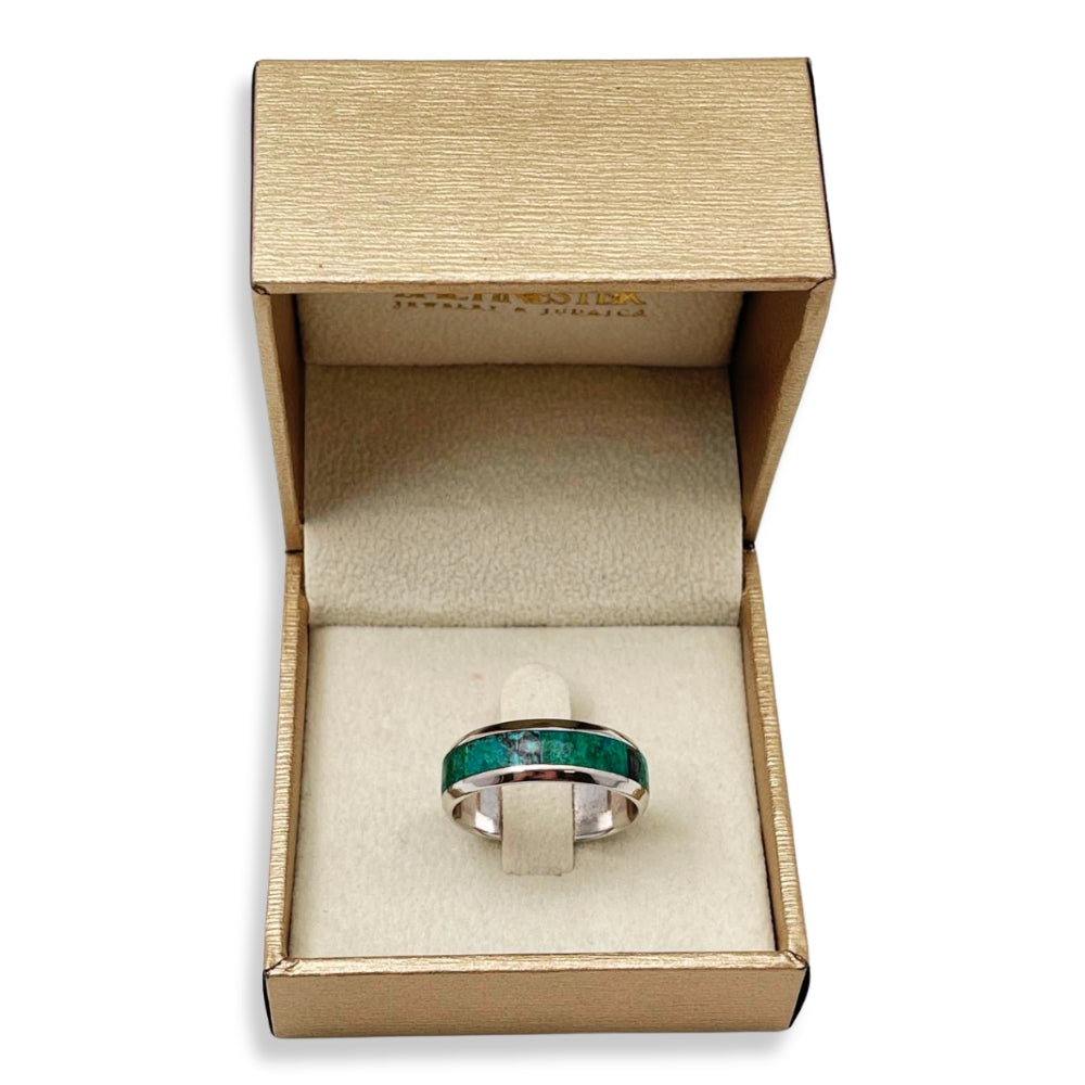 Eilat Stone Ring in 14K Gold