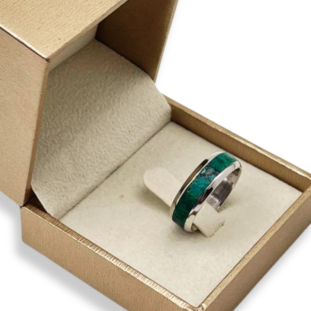 Eilat Stone Ring in 14K Gold