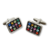 Silver Hoshen Cufflinks