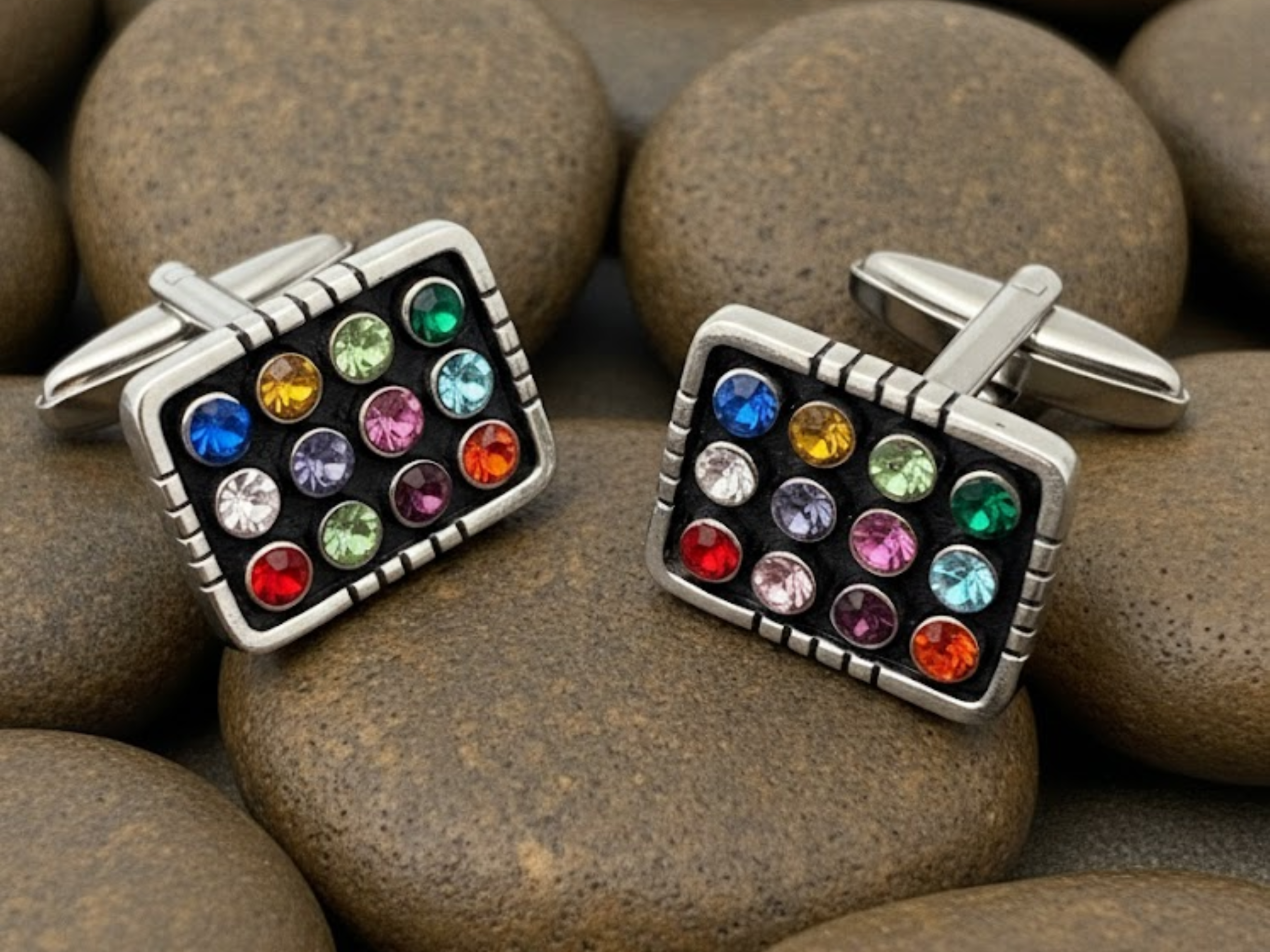 Silver Hoshen Cufflinks