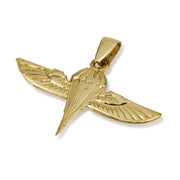 Israel Army Pendant 14k Yellow Gold