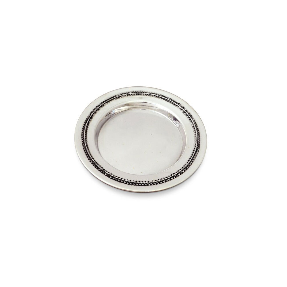 Menachem Silver Filigree Kiddush Cup